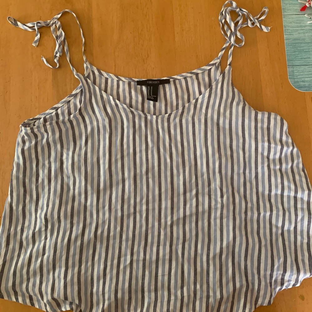 Stripped Tank Top
